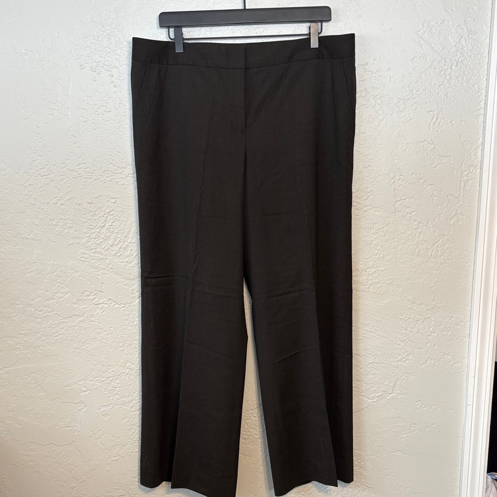 Lafayette 148 New York Dark Olive Trousers 14